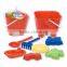 Colorful Summer Beach Play Boys Games Set Cart Bucket Spade Set