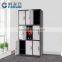 Modern Designed Industrial Steel Metal Locker cabinet 4 Door Wardrobe