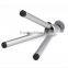 For Gopro Hero4 For Xiaoyi Mini 360 Rotatable Stand Adjustable Aluminum Tripod Mount With Holder For Iphone 6S 6S Plus 6 6 Plus