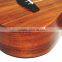 Electric 4 strings 26" Inches Ukulele High quality solid Koa wood Tenor Ukulele+Bag