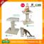 Reversible Use Mat Both Summer and Winter Use Bamboo Chips with Plush Edge Cat Scratcher Cardboard with Rope