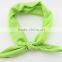 Latest wholesale nice baby girl knoted bow headband kids hair accessories