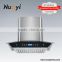 Stainless steel filter Chinese kitchen exhaust range hood with prices