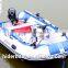 new inflatable aluminum floor Japanse fishing rubber boat