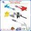 Multi-function Flat 2 in 1Micro USB+8pin USB Data Cahrger Cable for iPhone6 and Android
