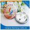 funny look tin badge/tinplate button badge with competitive price and best quality in China for sale