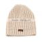 Online Buy Striped Pattern Woven Kinitted Beanies Hats For Women