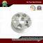 Silver anodic oxidation aluminum 6061 cnc lathe turning part