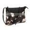 Newest fashion women bags elegant style floral digital printed PU leather bag designer crossbody bag