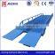 CE approved yard ramps for loading and unloading container mobile dock ramp