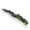 Outdoor Military Knife with Led Light&glass cutter on handle