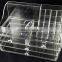 Customized acrylic 4 drawer & clear makeup organizer
