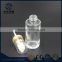 High quality 30ml/50ml clear cylinder glass lotion bottle