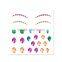 wholesale makeup india bindi temporary tattoos china factory