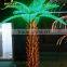 New china LED outdoor light green light LED palm tree