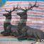 home garden decoration bronze deer statue