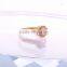 2016 Wholesale Simple Gold Plated Jewelry ring Fashion Zircon Rings For Women