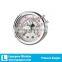 3" center mount oil filled pressure gauge