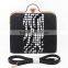 2015 new design vintage shiny handbag with rhinestone crystal diamond frame