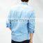 latest designs for denim wrinkle free man shirt china wholesale JXF132