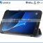Tri Folding Color Printing Leather Case for Samsung Galaxy Tab A 7.0, Leather Case for Samsung Tab A 7.0 (T280)
