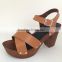 cx346 women buckle straped of sandals