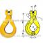 Grade 80 clevis self locking hook with grip latch /clevis safety hook