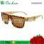 Big Shape Man Style Cheap Bamboo Sunglasses Cat.3 TAC Polarized Lens UV400