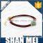 unisex multilayer red leather bracelet with four leaf stone bead wholesale