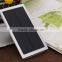 Real 10000mah high efficiency charger solar power bank for cellphone