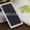 2016 New solar power bank 10000MAH solar charger powerbank for all phone