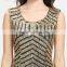 12094 gold sequin wholesale evening dress 2016