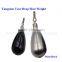 tungsten tear drop shot weight Type wholesale fishing weights tungsten