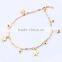 Gold Start Design New Design Anklet