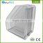 2 compartment double color wire mesh office and school desk magazine rack