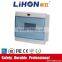 large inner white plastic wall mount distribution box with copper terminal
