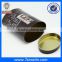 SGS metal oval recyclled metal tin cans Chinese tea packaging