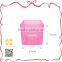 Lovely gifts for girls pink candle container decorative candle holder