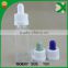 e liquid empty glass bottle with glass dropper childproof cap and ruber top