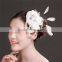 MYLOVE white feather hair accessory bridal hair pin handmade jewelry MLF114