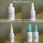Pharmaceutical Use Opaque White Plastic 50ml PET Bottle With Fine Spray Pump