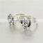 925 Sterling Silver Handmade Animal Dog Sex Jewelry Fashion Rings