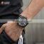 Mens Stainless Steel Military Quartz Male Analog Watch