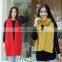 Hot sale large women knitting infinity scarf winter Thicker muffler scarves Brand solid color women's scarf