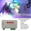 Cheapest For 2048 PCS lights DC12V-DC24V 3 years warranty led strip rgb remote controllers Full color SD Card LED Controller