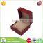  China factory texture paper custom luxury watch packaging box with sponge insert