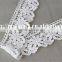 high quality design 6cm white cotton lace border lace for sale