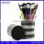 2015 new design gold /goat hair cosmetics brush set/makeup tool
