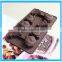Hot Saller High Quality Silicone Christmas Series Chocolate Mould
