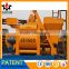 2016 the best brand with high quality used portable twin shaft mixer for sale